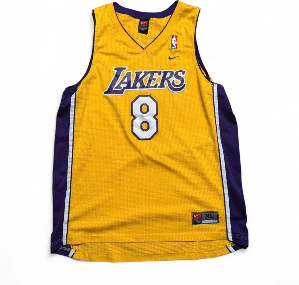 Vintage Nike NBA Los Angeles Lakers Kobe Bryant Basketball Jersey